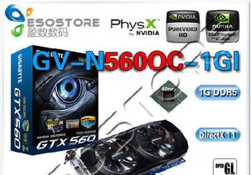 3D-карта Gigabyte GeForce GTX 560 Ti замечена в продаже 