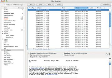 Mailsmith 2.3 — обновление почтового клиента для Mac OS X