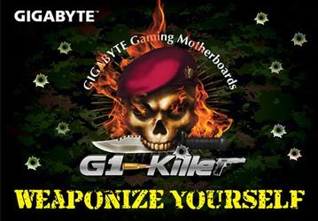 Gigabyte анонсирует игровые системные платы серии G1-Killer: G1.Assassin, G1.Sniper и G1.Guerrilla