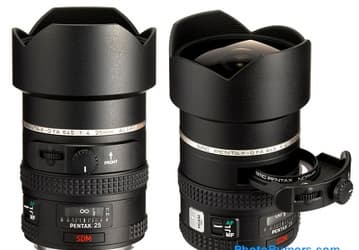 Pentax готовит к анонсу широкоугольный объектив для среднеформатных камер