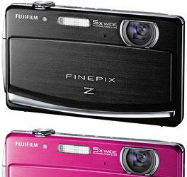 Стильная камера Fujifilm FinePix Z90 с сенсорным дисплеем доступна в шести цветовых вариантах 