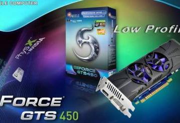 SPARKLE выпускает низкопрофильный вариант 3D-карты GeForce GTS 450