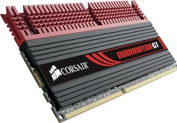 Модули из набора Corsair Dominator GT объемом 8 ГБ работают на частоте 2133 МГц с задержками CL9-11-9