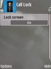 Call Lock для Symbian блокирует клавиатуру во время звонков