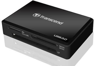 Устройство для работы с картами памяти Transcend RDF8 оснащено интерфейсом USB 3.0