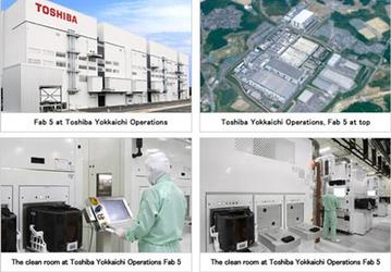 Toshiba и SanDisk объявили об открытии предприятия по выпуску флэш-памяти Fab 5