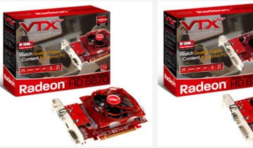 Vertex 3D встроила в видеокарты на базе GPU Radeon HD 6670 и HD 6570 цифровые TV-тюнеры