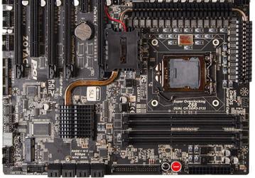 Zotac отрядила подсистеме питания материнской платы Crown Edition-ZT-Z68 26 фаз