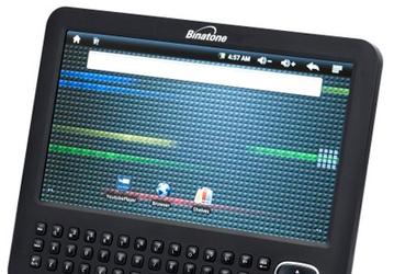 Android-планшет Binatone Readme Mobile со встроенной механической клавиатурой QWERTY оценен в $212