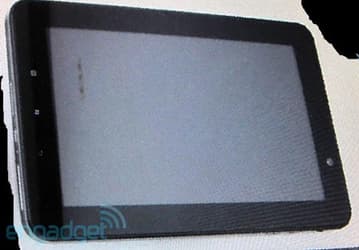 Первые снимки семидюймового планшета Lenovo IdeaPad
