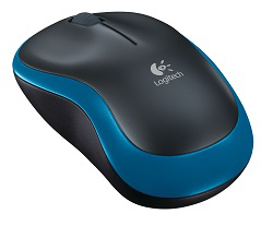 Беспроводная мышь Logitech M185 работает 12 месяцев на одной батарейке