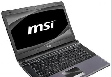 Ноутбуки MSI X460 и X460DX на платформе Intel Huron River весят 2 кг