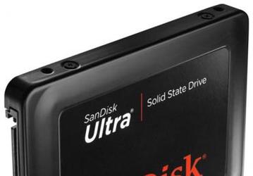 SanDisk начинает поставки SSD Ultra с интерфейсом SATA 3 Гбит/с