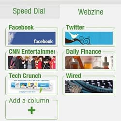 Dolphin Browser HD 6.2 для Android позволяет синхронизировать закладки