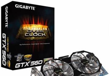 GIGABYTE оснащает видеокарту GeForce GTX 560 Ti SOC новой системой охлаждения