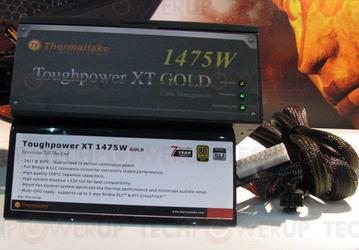 Мощность блока питания Thermaltake Toughpower XT GOLD 1475W вплотную приближается к 1,5 кВт
