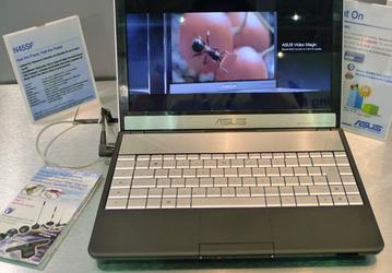 ASUS представила на Computex 2011 мультимедийные ноутбуки ASUS N45SF,  N55SF и N75SF