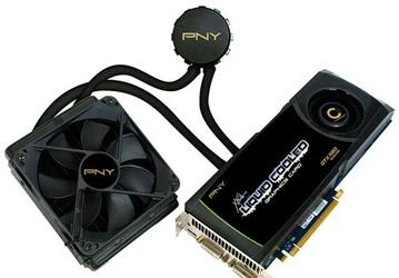 PNY начинает прием заказов на 3D-карты XLR8 Liquid Cooled GTX 580 с водяным охлаждением