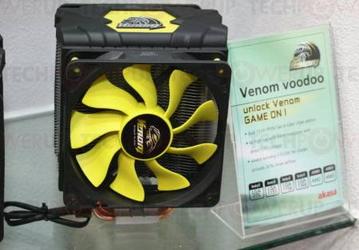 Akasa представила вентиляторы Venom Voodoo и корпуса Toxic и Strike
