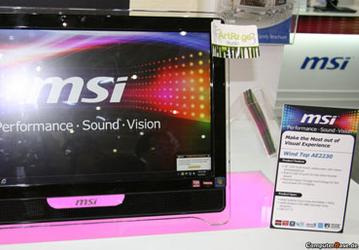 MSI оснащает моноблочный компьютер Wind Top AE2230 процессором AMD Llano