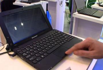 Lenovo показала на Computex нетбук IdeaPad S100 под управлением MeeGo
