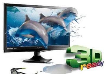 ViewSonic оснастила монитор V3D245wm-LED встроенным эмиттером 3D