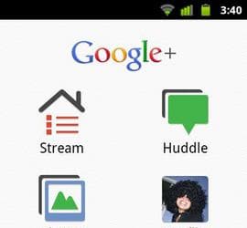 Google+ для Android поддерживает видеовстречи