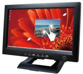 Hanwha HM-TL10MT: монитор диагональю 10,1 дюйма с пьезоэлектрическим сенсорным экраном