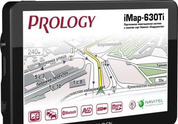 Prology анонсирует новые портативные навигаторы iMap-530TI, iMap-630TI и iMap-730TI