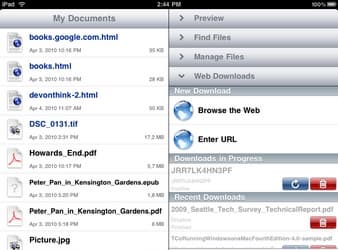 GoodReader 3.18.2 for iPad — работа с PDF и другими документами