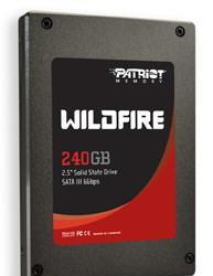 Твердотельные накопители Patriot Wildfire развивают скорость чтения до 555 МБ/с