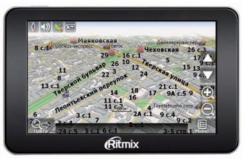 Ritmix представляет новые GPS-навигаторы