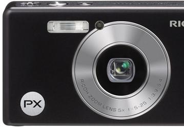 Камера Ricoh PX защищена от пыли и воды