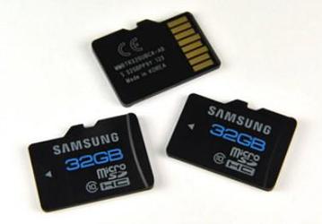 У Samsung готова карта памяти microSDHC Class 10 объемом 32 ГБ