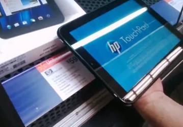 Планшет HP TouchPad уже можно «пощупать», продажи начнутся 1 июля