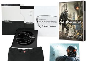 EVGA отметила выход Crysis 2 выпуском видеокарты GeForce GTX 560 Ti Maximum Graphics Edition