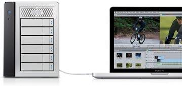 Хранилища PROMISE Technology Pegasus оснащены интерфейсом Thunderbolt