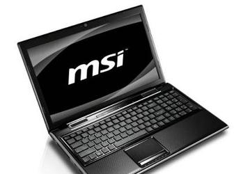 MSI оснащает ноутбук FX620DX ускорителем NVIDIA GeForce GT 540M и четырехъядерным ЦП Intel Core i7