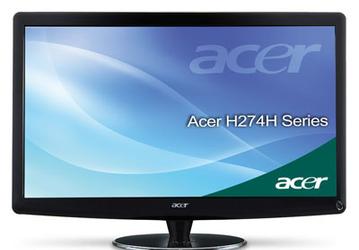 Acer оснащает 27-дюймовой монитор H274H матовым экраном