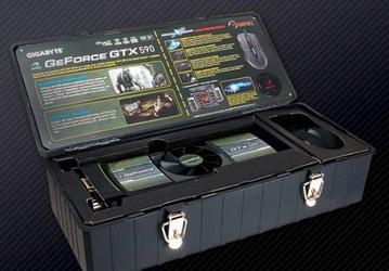 GIGABYTE выпускает видеокарту GeForce GTX 590 в оригинальном исполнении