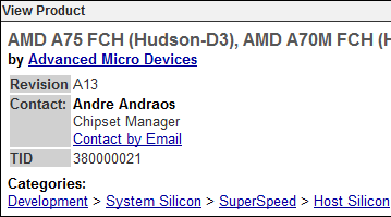 Чипсеты AMD с поддержкой USB 3.0 прошли сертификацию USB-IF 