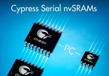Cypress расширяет ассортимент энергонезависимой памяти nvSRAM с неограниченным числом циклов перезаписи