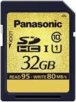 Новые карты памяти Panasonic SDHC UHS-I развивают скорость до 95 МБ/с