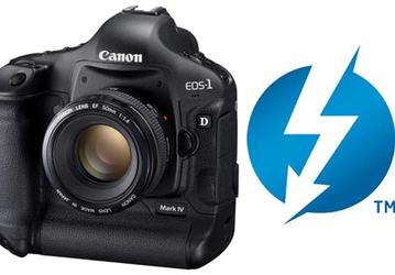 Компания Canon поддержала технологию Intel Thunderbolt