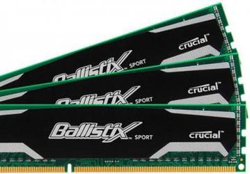 Crucial Expands Gaming Line with New Ballistix Sport Memory Series