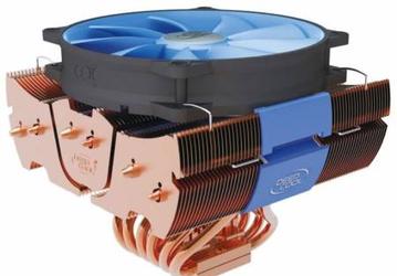 Процессорный кулер Deepcool Fiend Shark XT полностью выполнен из меди