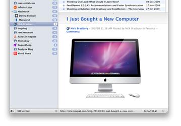 NetNewsWire 3.2.15 — новая версия RSS-ридера для Mac
