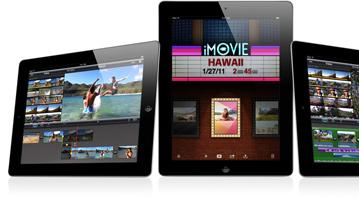 Apple представила iMovie и GarageBand для iPad