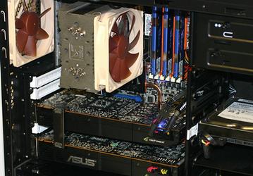 Финские энтузиасты попробовали смоделировать 3D-карту GeForce GTX 590 и сравнить ее с AMD Radeon HD 6990