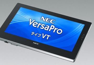 Летом NEC обещает начать поставки планшета VersaPro VK15V/TM-C на платформе Oak Trail